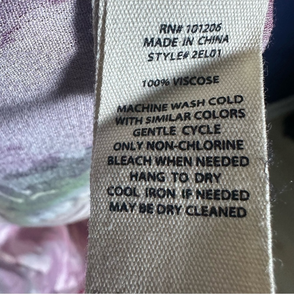 Soft Surroundings Dress Natural Romance Floral Maxi Size Large NWT Casual - Picture 13 of 13